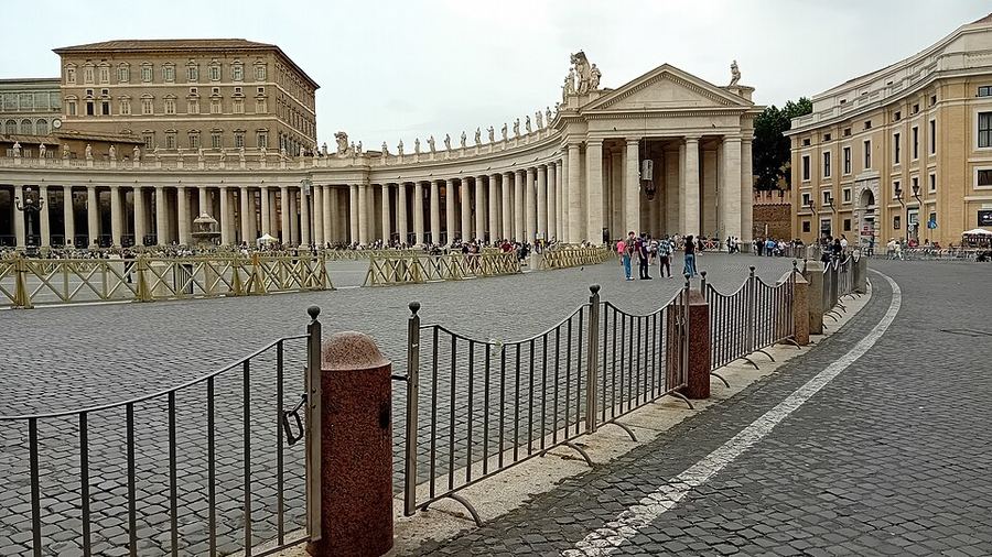 Vatican Museums and St Peter's