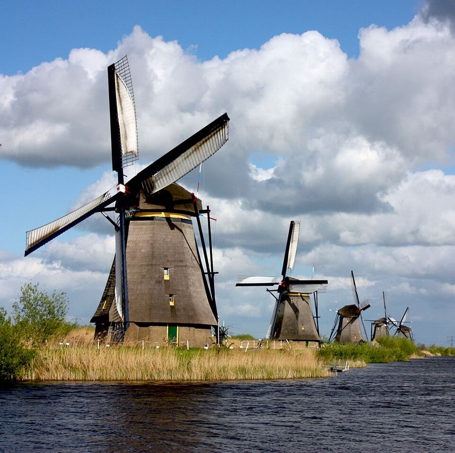 Kinderdijk windmills